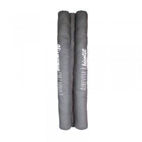 The Home Deco Factory TX9056 Αφρώδες Διπλό Αεροστόπ Πόρτας σε Γκρι Χρώμα 0.8mx20cm