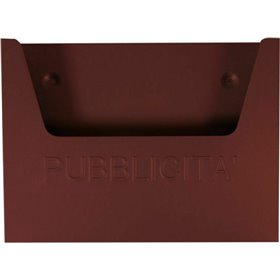 Import Hellas TX-001 Κουτί Εντύπων Μεταλλικό σε Καφέ Χρώμα 34.5x7.5x26cm Import Hellas TX-001 Κουτί Εντύπων Μεταλλικό σε Καφέ Χρώμα 34.5x7.5x26cm