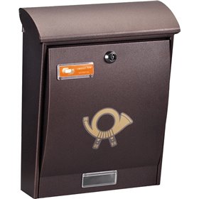 Viometal Λιμόζ 309 Γραμματοκιβώτιο Εξωτερικού Χώρου Μεταλλικό Σκουριά 24x7x32cm