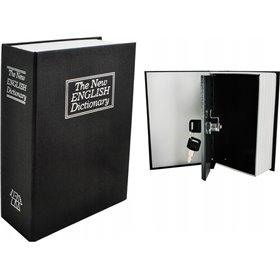 SPM Βιβλίο Χρηματοκιβώτιο Με Κλειδαριά The New English Dictionary
