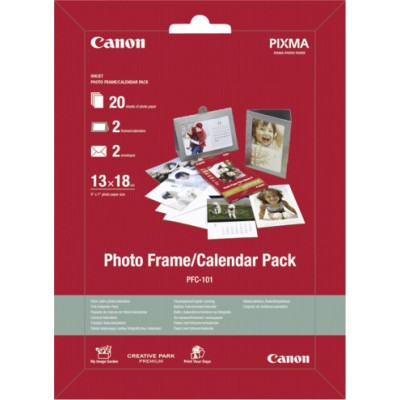 Canon PFC-101 Φωτογραφικό Χαρτί Varieties Calendar Pack A6 (10x15) 260gr/m² για Εκυπωτές Inkjet 20 ΦύλλαΚωδικός: 2311B054AA 