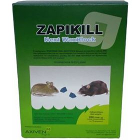 Axiven Ποντικοφάρμακο σε Κύβους Zapikill Next WaxΒlock 0.2kg Axiven Ποντικοφάρμακο σε Κύβους Zapikill Next WaxΒlock 0.2kg