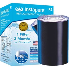 Instapure Ανταλλακτικό Φίλτρο Νερού για Βρύση από Ενεργό Άνθρακα R2 5 μm