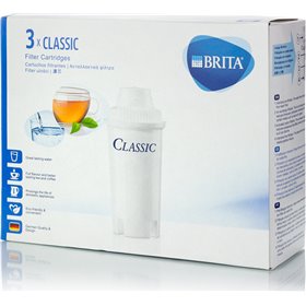 Brita Ανταλλακτικό Φίλτρο Νερού για Κανάτα από Ενεργό Άνθρακα Classic 3τμχ