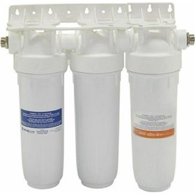 Atlas Filtri Dp Συσκευή Φίλτρου Νερού Κάτω Πάγκου / Κεντρικής Παροχής Τριπλή ½" 15026