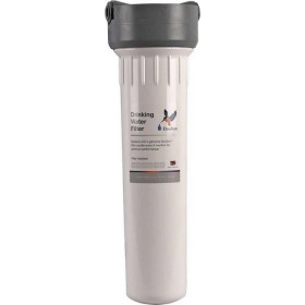 Doulton Hip Συσκευή Φίλτρου Νερού Κάτω Πάγκου / Κεντρικής Παροχής Μονή με Βρυσάκι ½" με Ανταλλακτικό Φίλτρο Doulton Ultracarb 0.