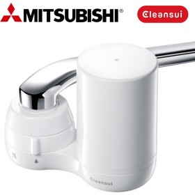 Cleansui Φίλτρο Νερού Βρύσης Rayon CG104-WT Μεμβράνες Κοίλων Ινών 0.1 μm Λευκό