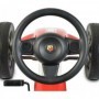 Παιδικό Go Kart Abarth 500 Mega Ποδοκίνητο Μονοθέσιο με Πετάλι Μαύρο