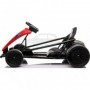 Παιδικό Go Kart Drift Ηλεκτροκίνητο Μονοθέσιο 24 Volt Κόκκινο