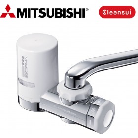 Cleansui Φίλτρο Νερού Βρύσης Rayon MD101 Ενεργός Άνθρακας / Κεραμικό / Μεμβράνες Κοίλων Ινών 0.1 μm Λευκό