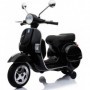 Παιδική Μηχανή Licensed Vespa Ηλεκτροκίνητη 12 Volt Μαύρη