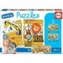 Παιδικό Puzzle Animals School Bus 19pcs για 2+ Ετών EducaΚωδικός: 17575 