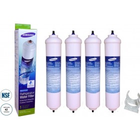 Samsung Εξωτερικό Ανταλλακτικό Φίλτρο Νερού Ψυγείου από Ενεργό Άνθρακα Original DA29-10105J 4τμχ