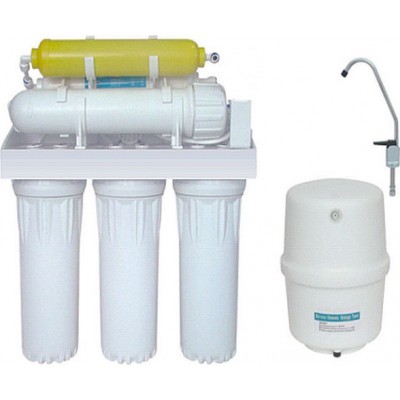 QWaterFilters Σύστημα Αντίστροφης Όσμωσης 6 Σταδίων RO-6