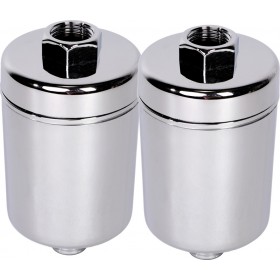 USTM Φίλτρο Νερού Ντουζ από Ενεργό Άνθρακα WFSH-SPA 2τμχ