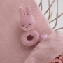 Baby Oliver Yφασμάτινη Κουδουνίστρα Miffy Pink