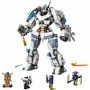 Lego Ninjago: Legacy Zanes Titan Mech Battle Ninja για 9+ ετώνΚωδικός: 71738 