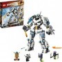 Lego Ninjago: Legacy Zanes Titan Mech Battle Ninja για 9+ ετώνΚωδικός: 71738 