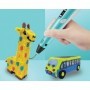 3D Pen με 10 Επιπλέον Νήματα ΕκτύπωσηςΚωδικός: H00076-TPO 