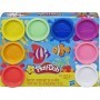 Hasbro Play-Doh 8 Βαζάκια Πλαστελίνης (Δύο Σχέδια) 1τμχ για 2+ Ετών