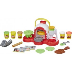"Hasbro Play-Doh Πλαστελίνη - Παιχνίδι Stamp Top Pizza για 3+ Ετών Hasbro Play-Doh Πλαστελίνη - Παιχνίδι Stamp Top Pizza για 3+ Ετών, 5τμχ