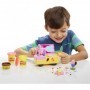 Hasbro Play-Doh Πλαστελίνη - Παιχνίδι Peppa's Ice Cream Playset για 3+ Ετών, 5τμχ