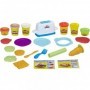 Hasbro Play-Doh Πλαστελίνη - Παιχνίδι Kitchen Creations Toaster για 3+ Ετών, 6τμχ