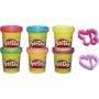 Hasbro Play-Doh 6 Βαζάκια Πλαστελίνης για 3+ Ετών