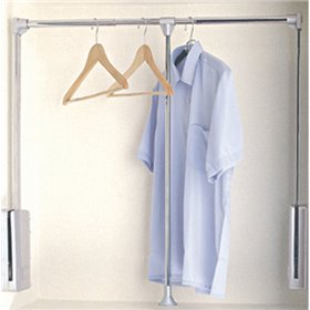 Ergo Ασανσέρ Ντουλάπας Μεταλλικό σε Ασημί Χρώμα Ergo Ασανσέρ Ντουλάπας Μεταλλικό σε Ασημί Χρώμα