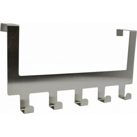 Ankor Κρεμάστρα Πόρτας Ανοξείδωτη 5Θέσεων 30x5x17cm