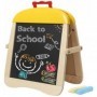 Top Bright Portable Wooden Small Chick Chalkboard Easel