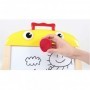 Top Bright Portable Wooden Small Chick Chalkboard Easel