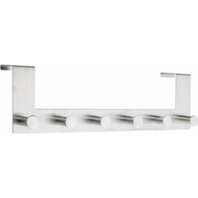 Κρεμάστρα Πόρτας Ανοξείδωτη 6Θέσεων 39x11x7.5cm