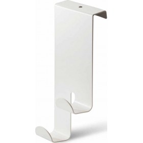 Grekon Κρεμάστρα Πόρτας Μεταλλική 2 Θέσεων 6.5x3.5x17cm