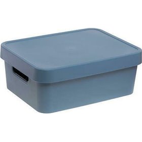 Cyclops Cave Πλαστικό Κουτί Αποθήκευσης με Καπάκι Μπλε 13.5x36x27.5cmΚωδικός: 003302113 