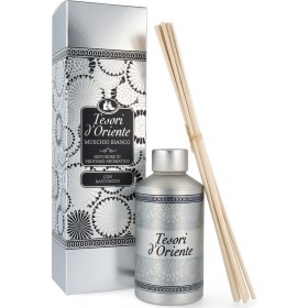 Tesori d'Oriente Αρωματικό Χώρου με Sticks Muschio Bianco 200ml Tesori d'Oriente Αρωματικό Χώρου με Sticks Muschio Bianco 200ml