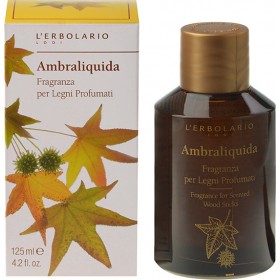 L' Erbolario Αρωματικό Χώρου με Sticks Ambraliquida 125ml