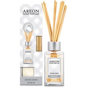 Areon Αρωματικό Χώρου με Sticks Silver Linen 85ml