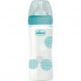 Chicco Γυάλινο Μπιμπερό Well Being Κατά των Κολικών με Θηλή Σιλικόνης 240ml για 0+ μηνών Grey CirclesΚωδικός: A50-28721-30 