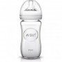 Philips Γυάλινο Μπιμπερό Natural Κατά των Κολικών με Θηλή Σιλικόνης 240ml για 1+ μηνώνΚωδικός: SCF053/17 