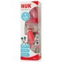 Nuk Πλαστικό Μπιμπερό First Choice Plus Mickey &amp Minnie Κατά των Κολικών με Θηλή Σιλικόνης 300ml για 6-18 μηνών Κόκκινο