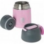 Ecolife Βρεφικό Θερμός Φαγητού Ανοξείδωτο Baby Pink 450ml