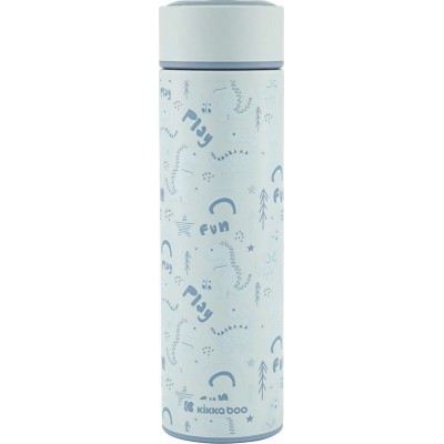 Kikka Boo Βρεφικό Θερμός Υγρών Dinosaur Ανοξείδωτο Blue 500ml