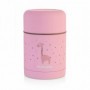 Miniland Βρεφικό Θερμός Φαγητού Silky Ανοξείδωτο Pink 600ml