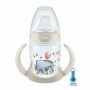 Nuk Εκπαιδευτικό Μπιμπερό με Λαβές First Choice+ Disney Winnie the Pooh 6m+ Grey 150ml