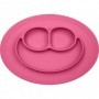 Ezpz Δίσκος Ροζ "Happy Mini" από Σιλικόνη