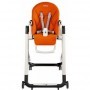 Peg Perego Αναδιπλούμενο Καρεκλάκι Φαγητού με Ροδάκια Siesta Με Σκελετό από Μέταλλο &amp Θέση από Δερματίνη