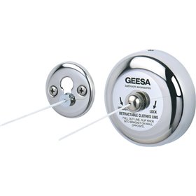 Geesa Σχοινί Απλώματος Πτυσσόμενo 2.35m 134