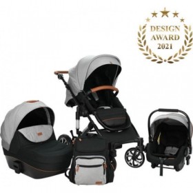 Bebe Stars Πολυκαρότσι Belize 3 in 1 Moon GreyΚωδικός: 390T-189  Bebe Stars Πολυκαρότσι Belize 3 in 1 Moon GreyΚωδικός: 390T-189