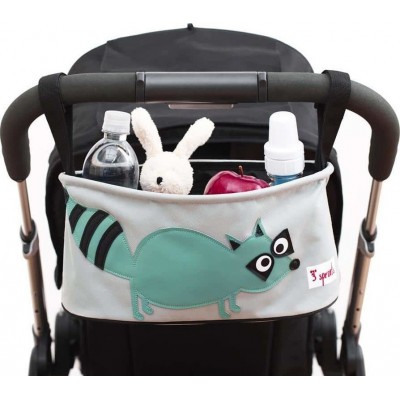 3 Sprouts Οργανωτής Καροτσιού Raccoon Stroller Organizer